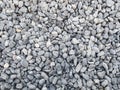 Gray gravel, background, material Royalty Free Stock Photo